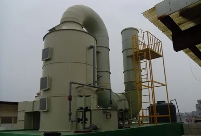 酸碱废气处理设备—洗涤塔：分类、部件功能与处理过程的解析